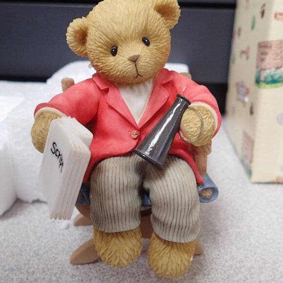 Cherished Teddies Marco Pawllings Bearerector 2000 Membears Only Figure - Picture 6 of 6